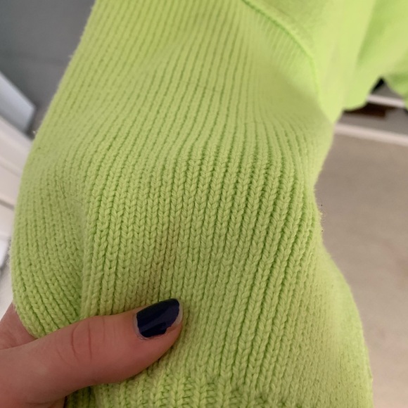 Free People Lime Green Sweater - Picture 4 of 4